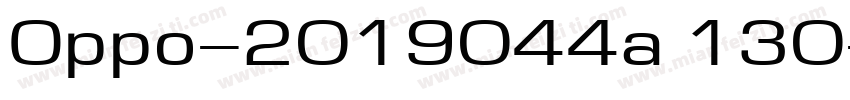 Oppo-2019044a 130字体转换